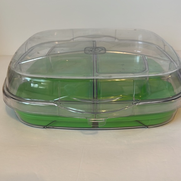 NWOT The Pampered Chef Cool & Serve Tray, No Tags Come With Pampered Chef - Picture 2 of 11